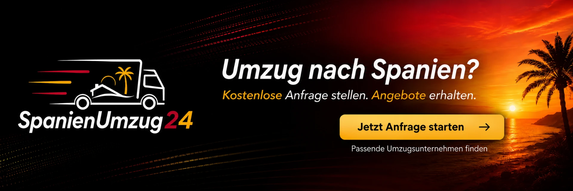 SpanienUmzug24: Umzug nach Spanien? Kostenlose Anfrage stellen. Angebote erhalten.